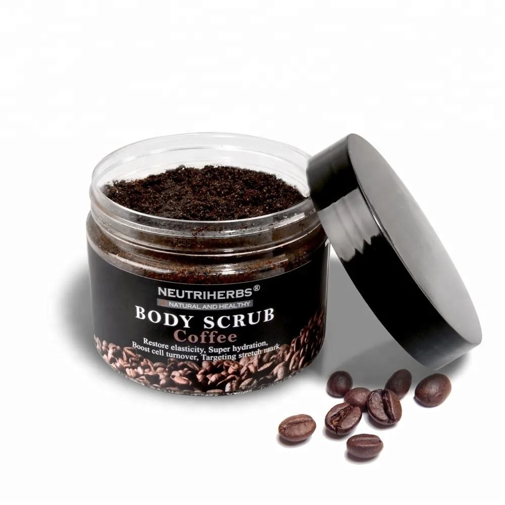 

Wholesale OEM/ODM Whitening Skin Private Label Coffee Face Scrub, Black