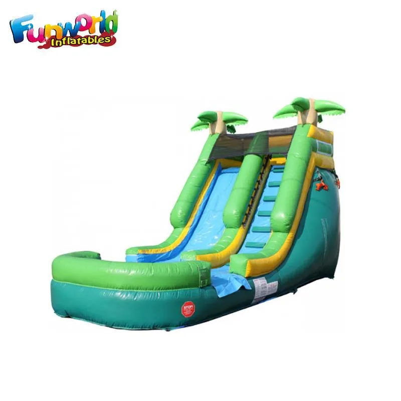 children's inflatable pool with slide