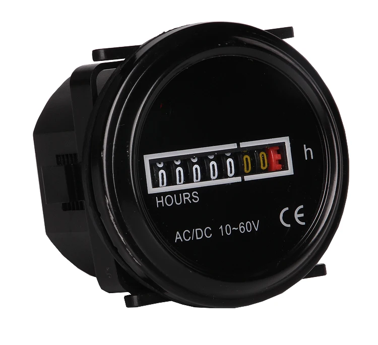 Th1 7 Digital Round Counters For Generators Motors Boat Meter Time Ac