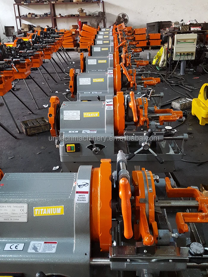 Electric Portable Rigid Pipe Threading Machine Buy Pipe Threading