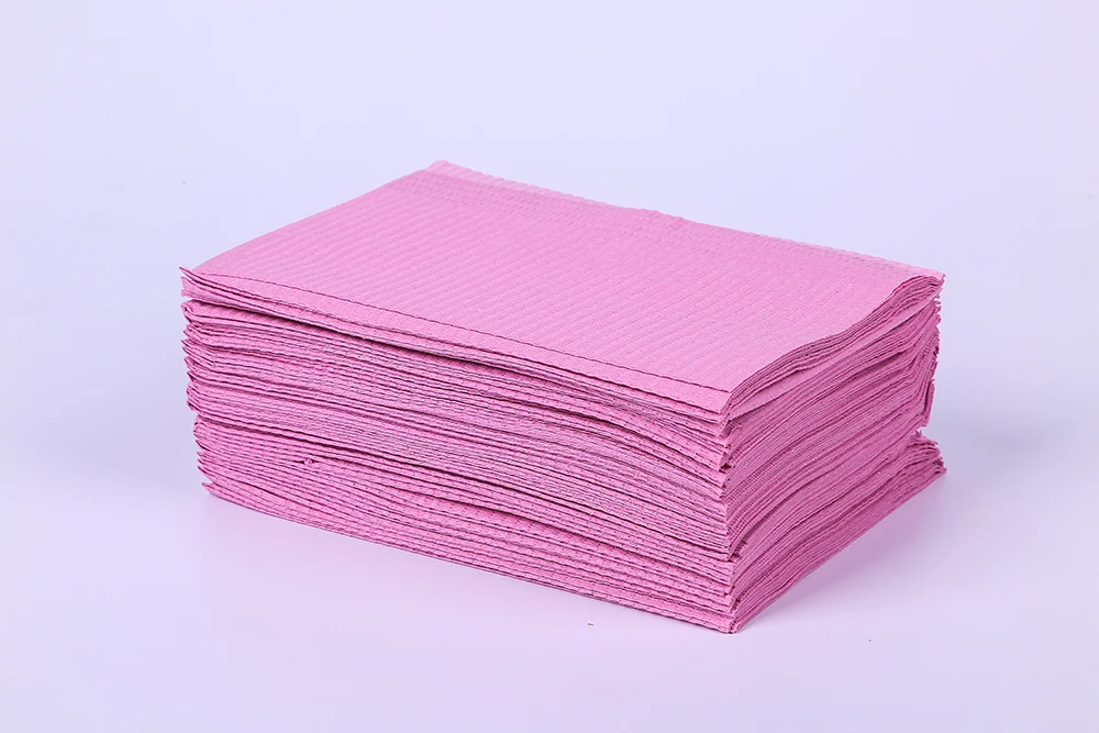 Factory Wholesale Waterproof Disposable Patient Dentist Dental Bib