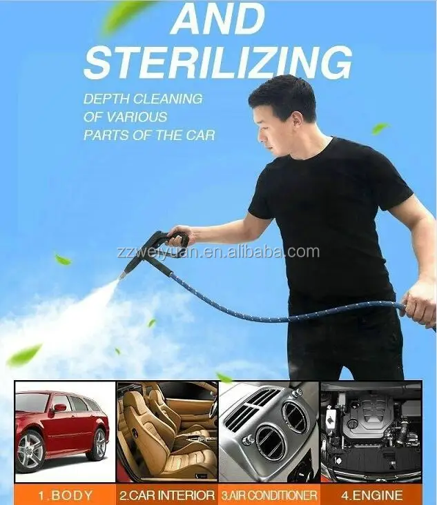 Waterless Mobile Steam Car Wash Machine Price Wxj02 Buy Steam Car