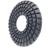Factory direct sale hot medium grade b diamond wet polishing pad for granite hook and loop fastener resin flexible pads