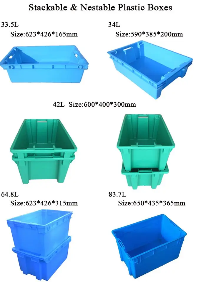 Join Industrial Cajas Móviles De Plástico Para Peces Grandes