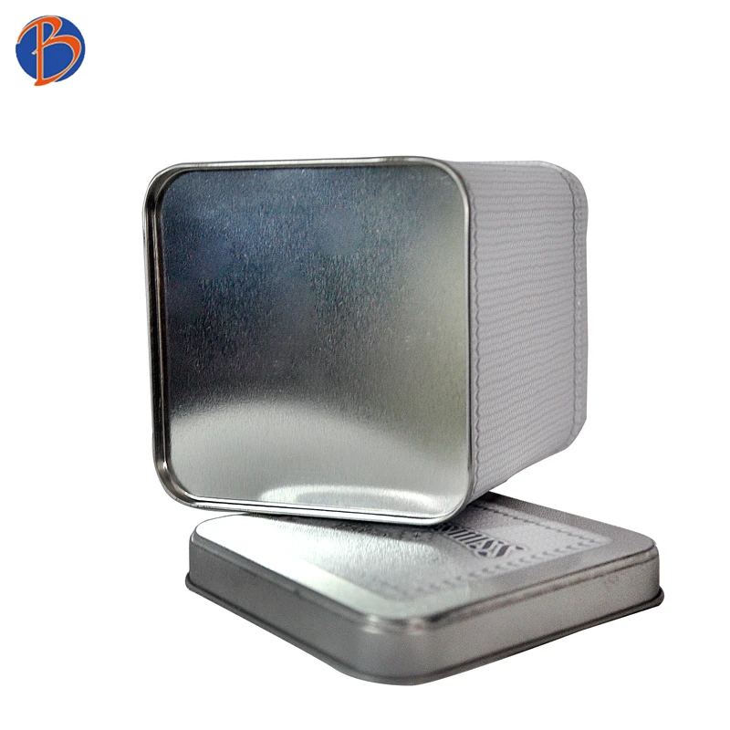 Square  Metal Wedding Candy Tin Boxes for Sale
