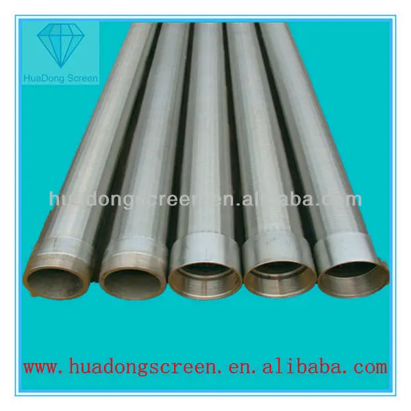 Widely Used In Russia 8"Johnson Well Casing Screen pipe/ Galvanized Rod Based Screen For Dewatering