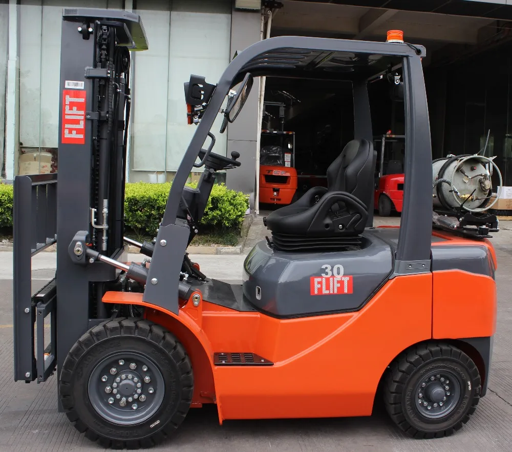 جديد 3 طن lpg flift اليد دليل lpg شوكية للبيع مع محرك نيسان k25 والجانبية  شيفتر