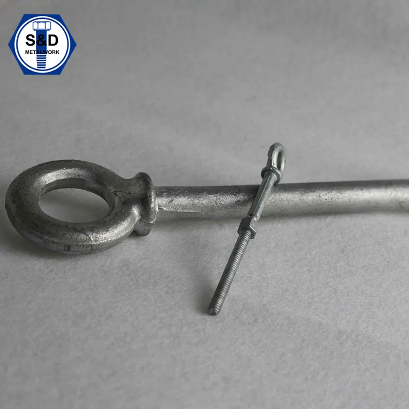 
long eye bolt DIN 444 bolts nuts screws long bolt 