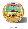 beauty football rotating clock