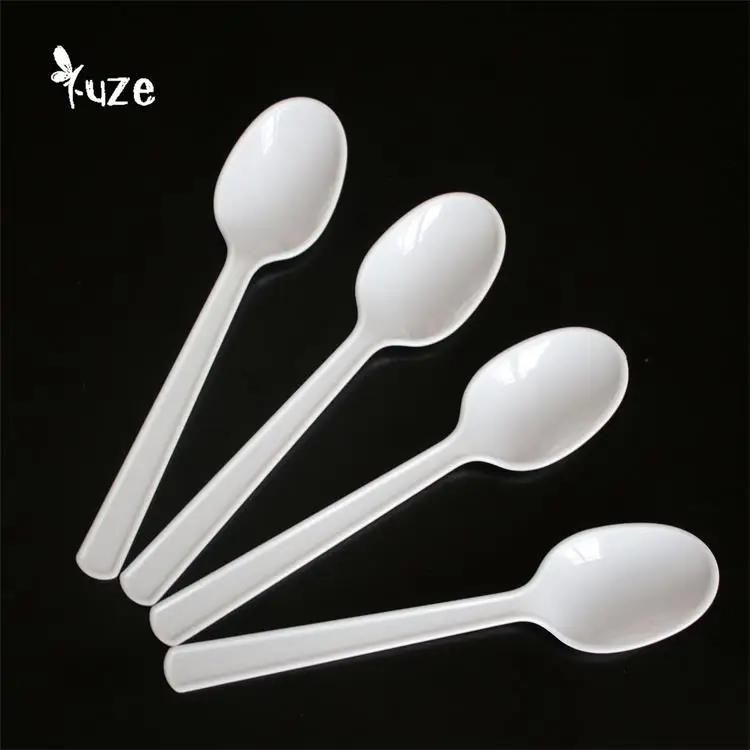 White Long Handle Plastic Spoon Buy Spoon,Plastic Spoon,Long Handle