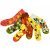 New bright flower patterns in the tube of cotton women's socks creative socks manufacturers of tide socks direct