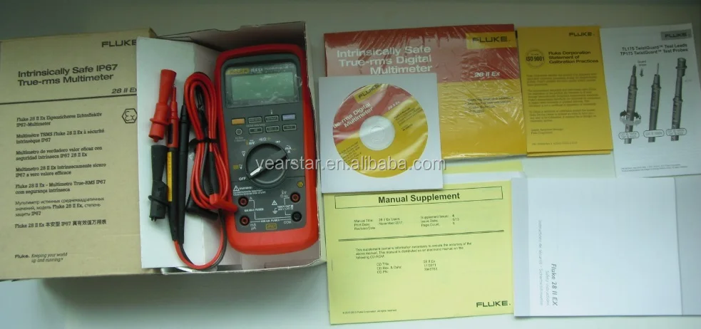 Fluke 28II EX IS True-RMS Digital Multimeter