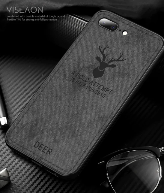 

New Arrivals Custom Luxury 3D printing Fashion Phone Case Cloth Texture deer TPU phone case for iphone XR.X max