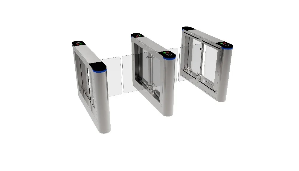 rfid 不锈钢门禁控制自动安全旋转栅栏门系统