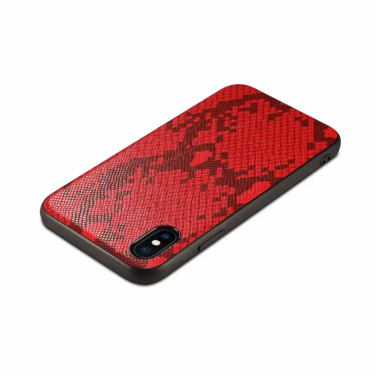 Dongguan Factory Direct Mobile Phone Accessories for iPhone X Leather Back Case Cover