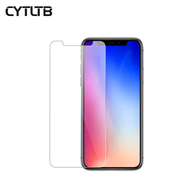 

Anti-Shock For Iphone X XR XS MAX Glass 0.33mm 2.5D Tempered Glass Screen Protector For Iphone 6s Plus, Transparency 99% color