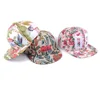 Amazon supplier high end quality design flower full printing snapback cap