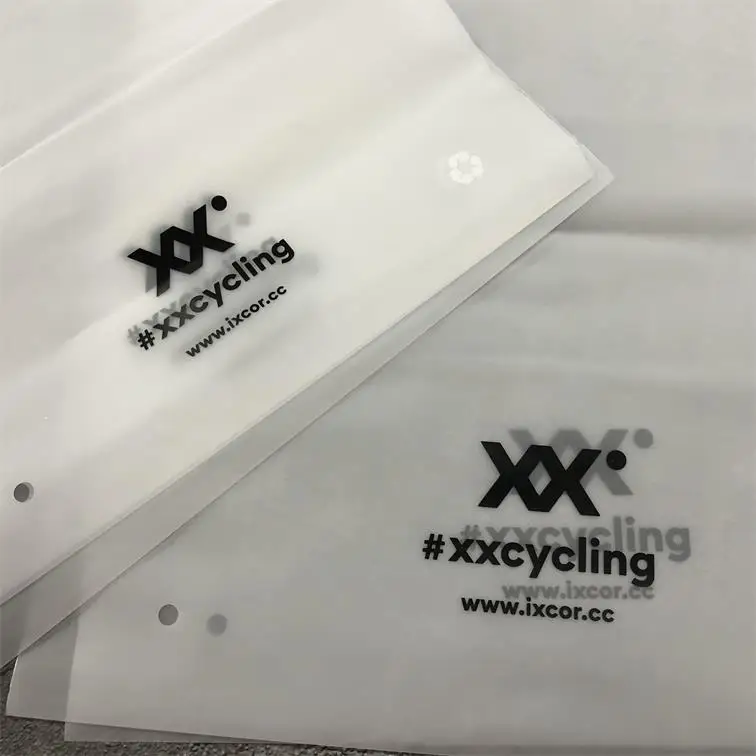 
Custom laundry garment zip package bags 