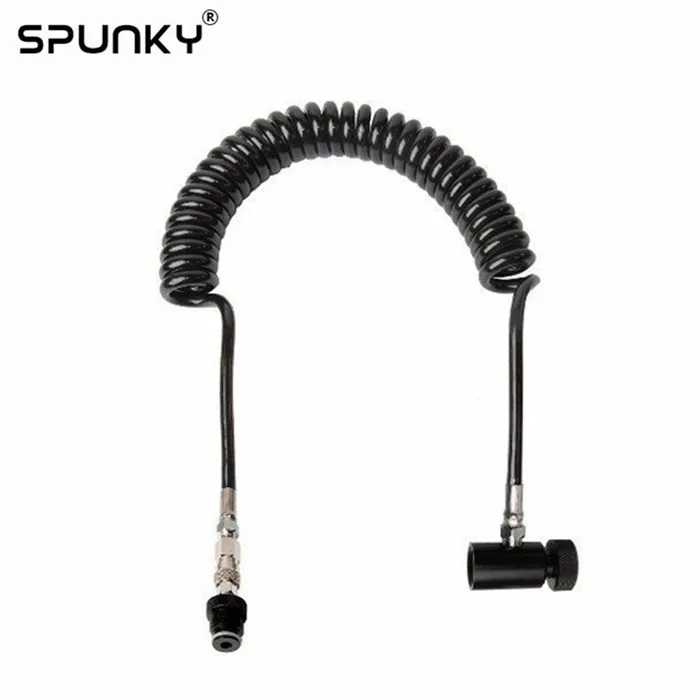 Paintball Air Line Coil Remote Hose With Quick Disconnect Buy