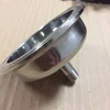 SS304 Sanitary Bowl Cap Tri Clamp 4" bowl Reducer with 3/8" MNPT