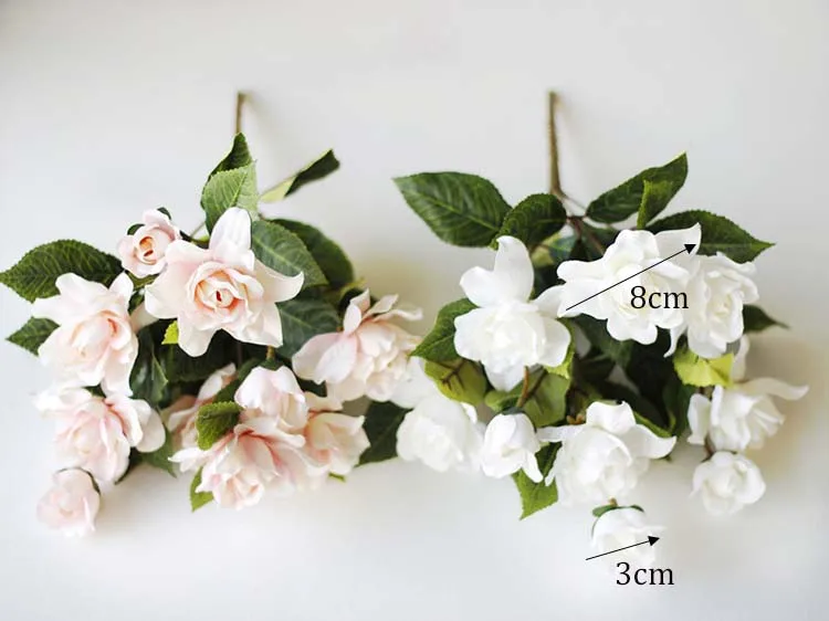 High Quality Artificial Gardenia Flowers For Home Decorations And