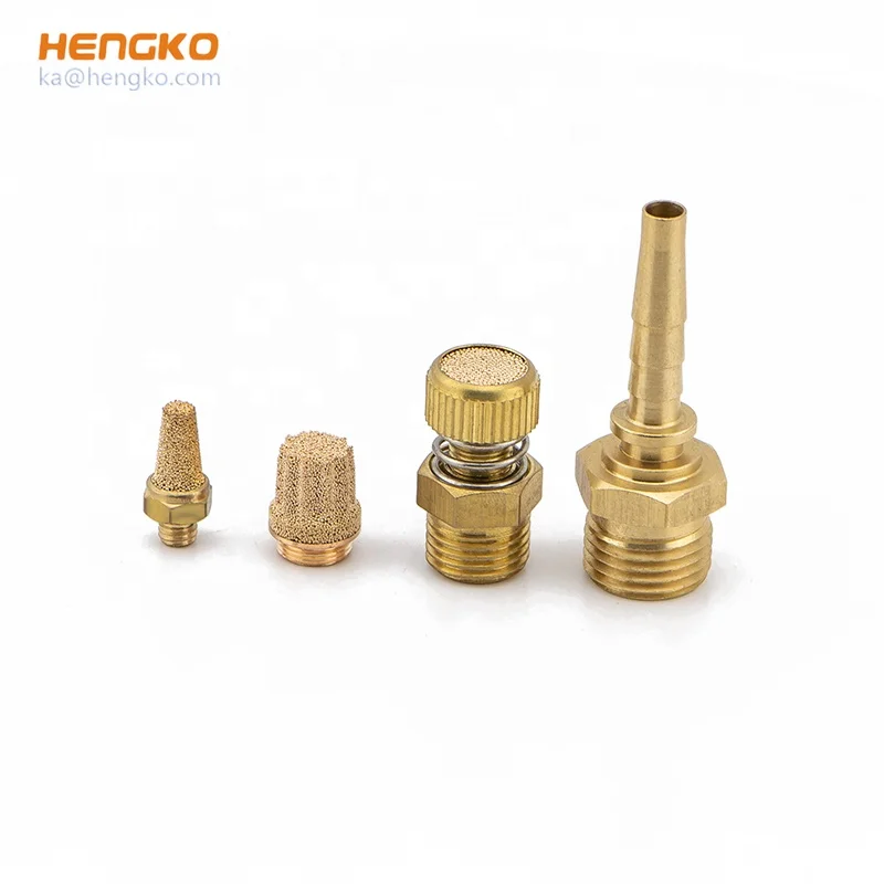 
HENGKO noise reduce air solenoid valve noise reduce air solenoid adjustable exhaust muffler 
