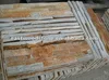 Golden beach slate veneer stone,golden beach culture stone
