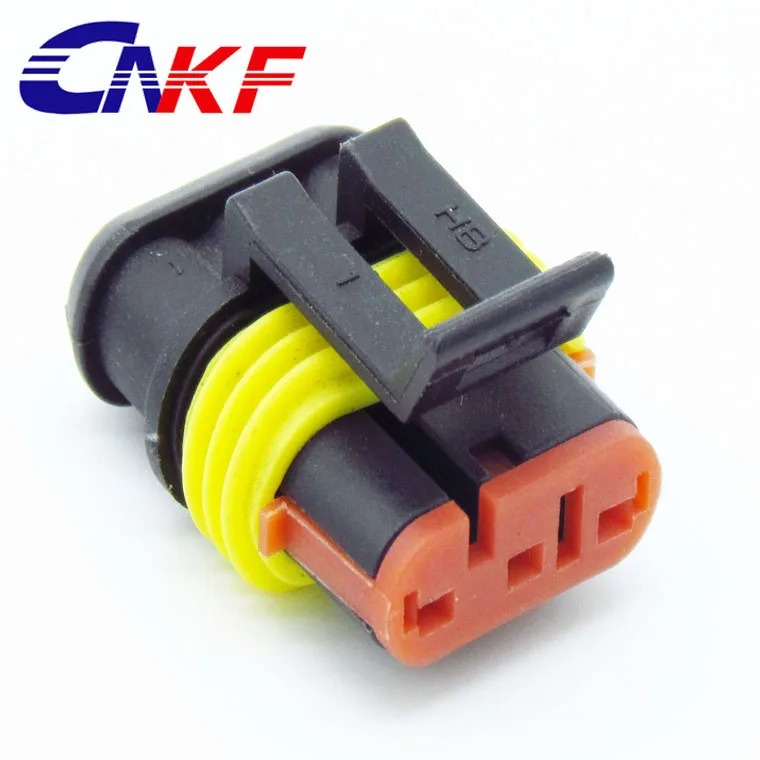 Amp 15mm Series 3 Pin Male Female Auto Electrical Connectors Buy Amp