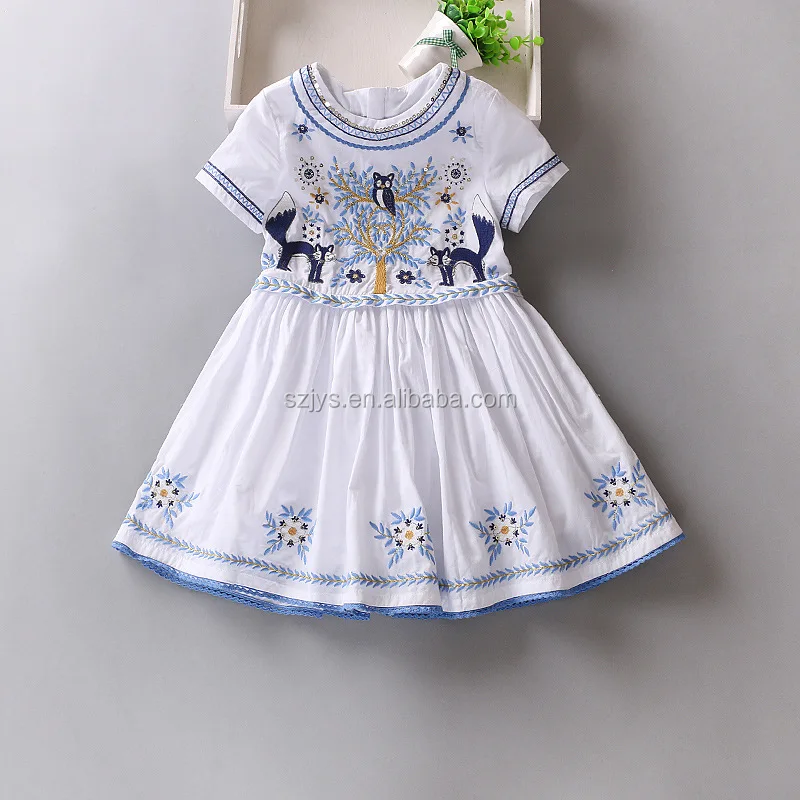 embroidery baby frock