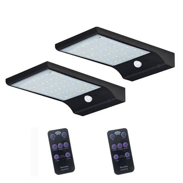 Portable IP65 PIR motion sensor wall led solar light outdoor made in China