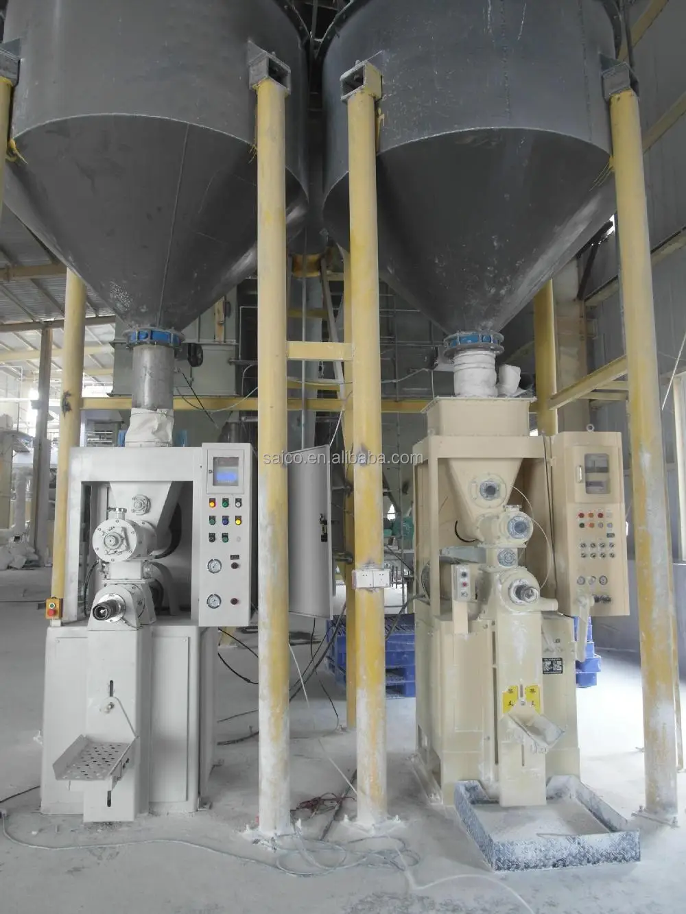 Dust Free Automatic Ground Calcium Carbonate Gcc Powder Packing Machine