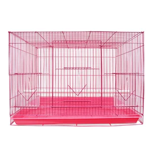 Image of Bird cage Large size Iron Wire large bird cages parrot bird cag folding pet supplies