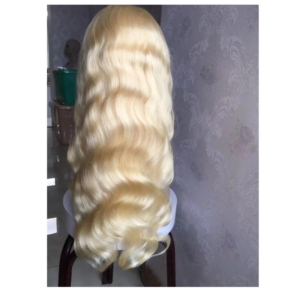

Wholesale price 613 body wave swiss lace full lace wig in stock