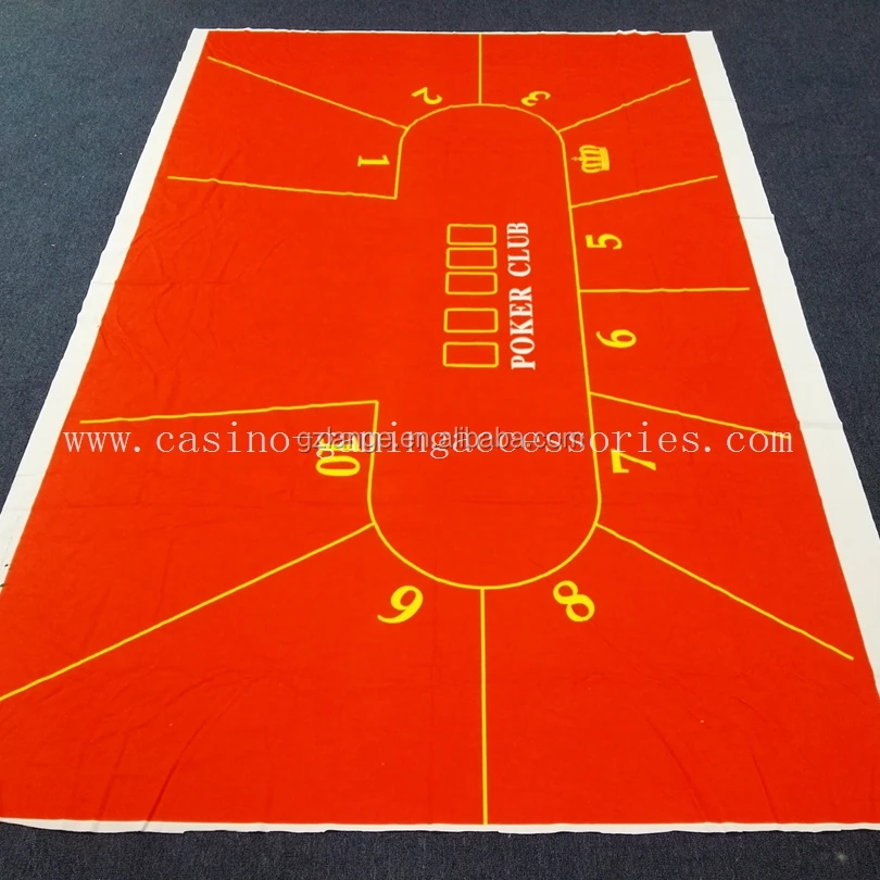 New Personalized Texas Holdem Poker Casino Felt Table Cloths For Poker