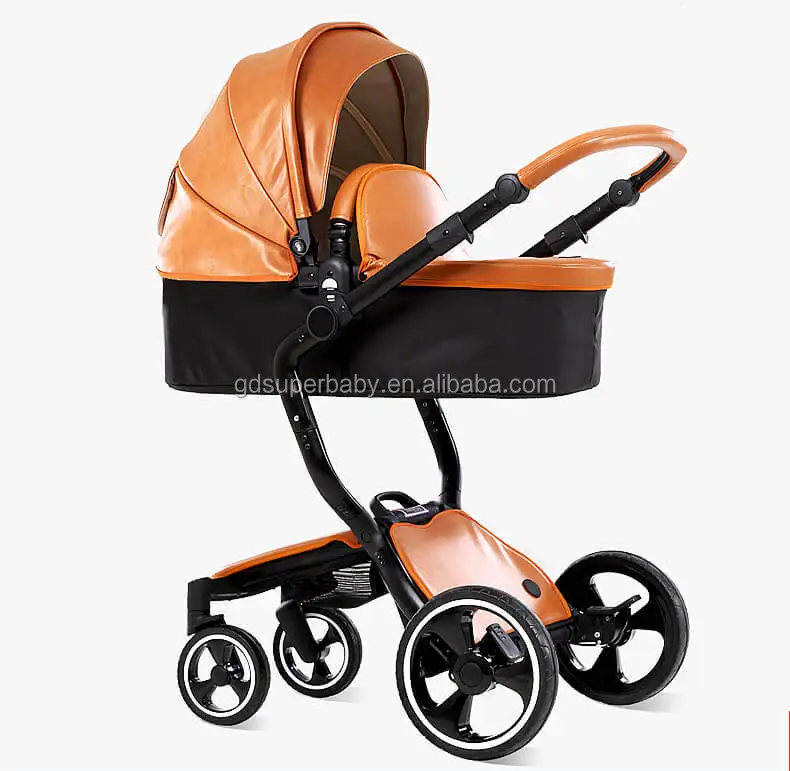 luxury baby stroller 2 in 1