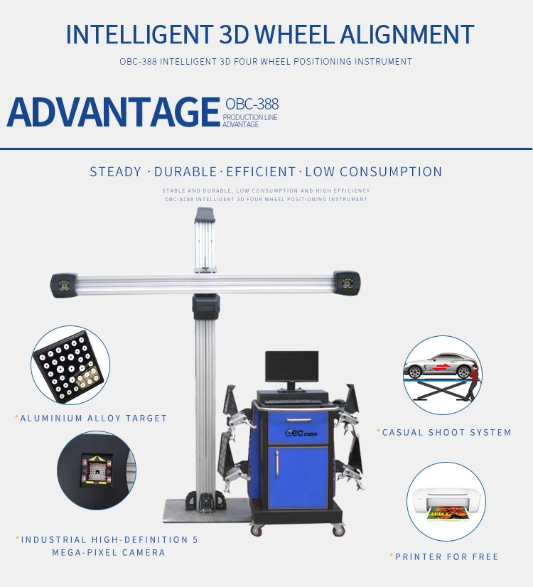 Color Customized Used Wheel Alignment Machine With Lift Buy Wheel