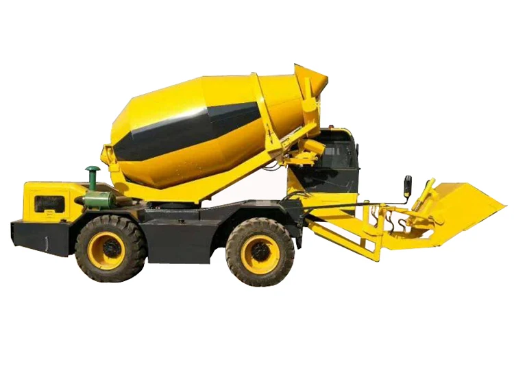 Self Loading Micro Aggregate Concrete Sand Cement Mixer Truck Self