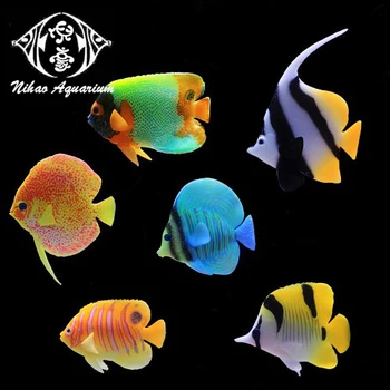 Aquarium Tank Fake Betta Fish Guppy Marine Fish Decoration