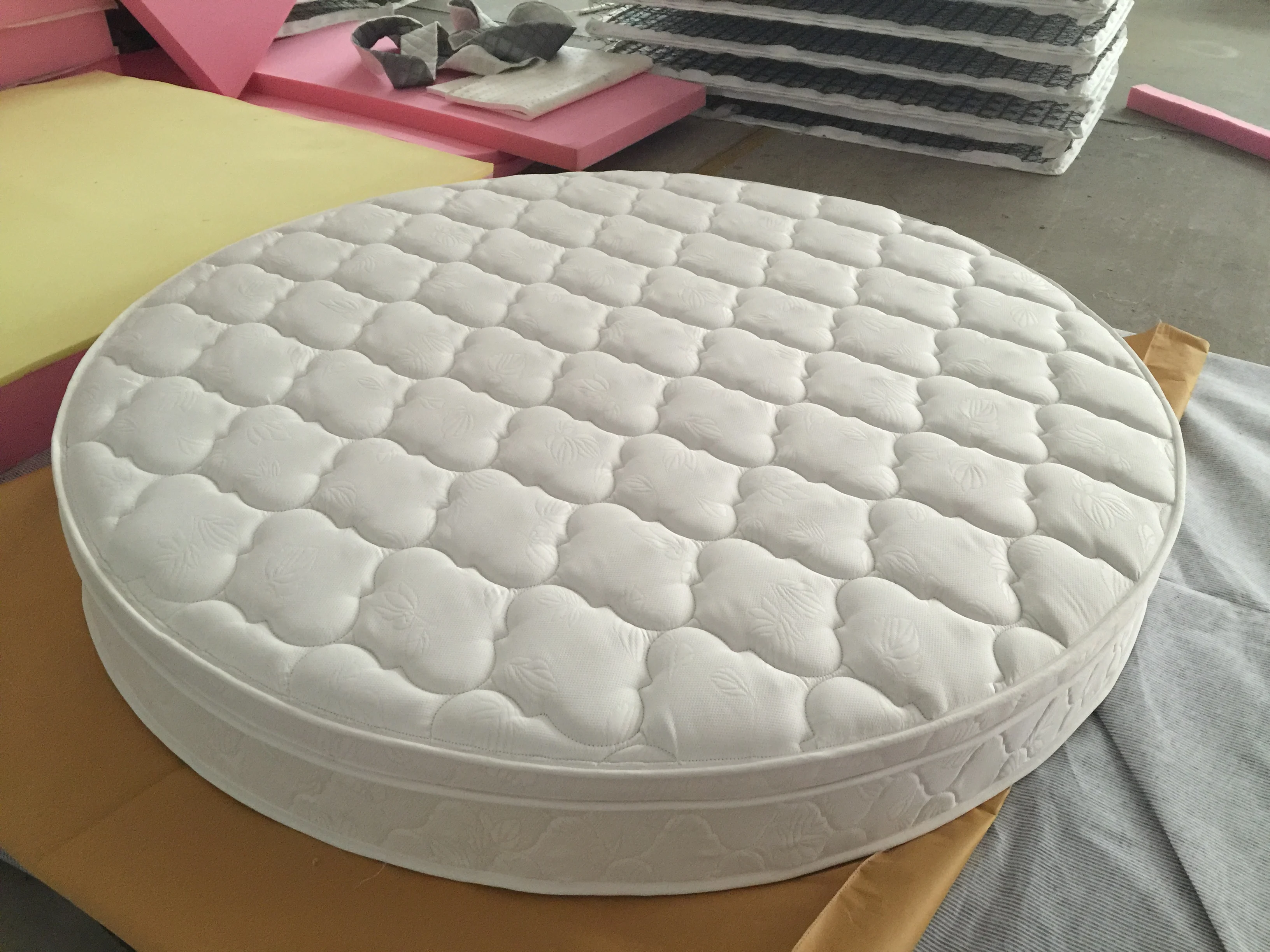 king round bed mattress