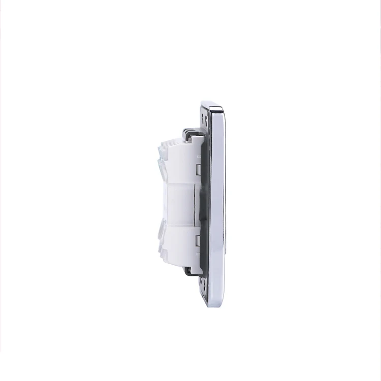 Processing customized stylish design attractive style one button 2 gang 2way wall switch