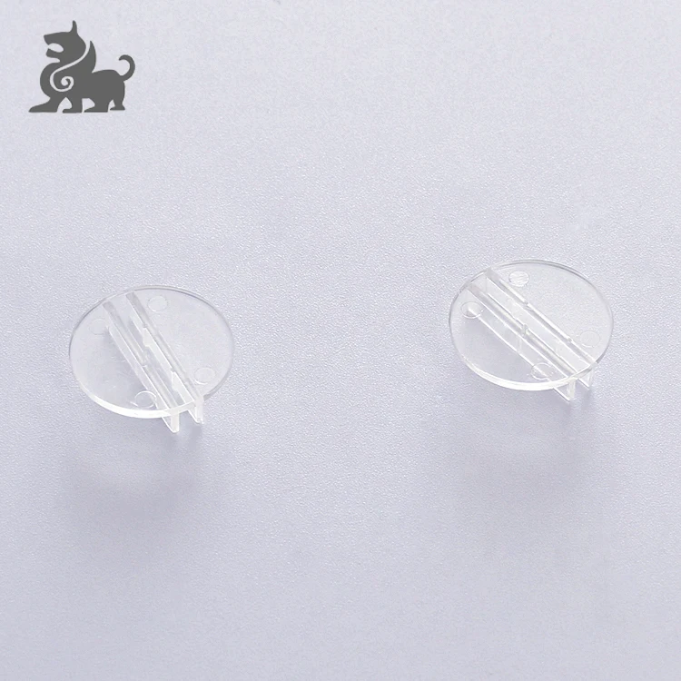 

New products round Plastic clips transparent board game stand, Customized color