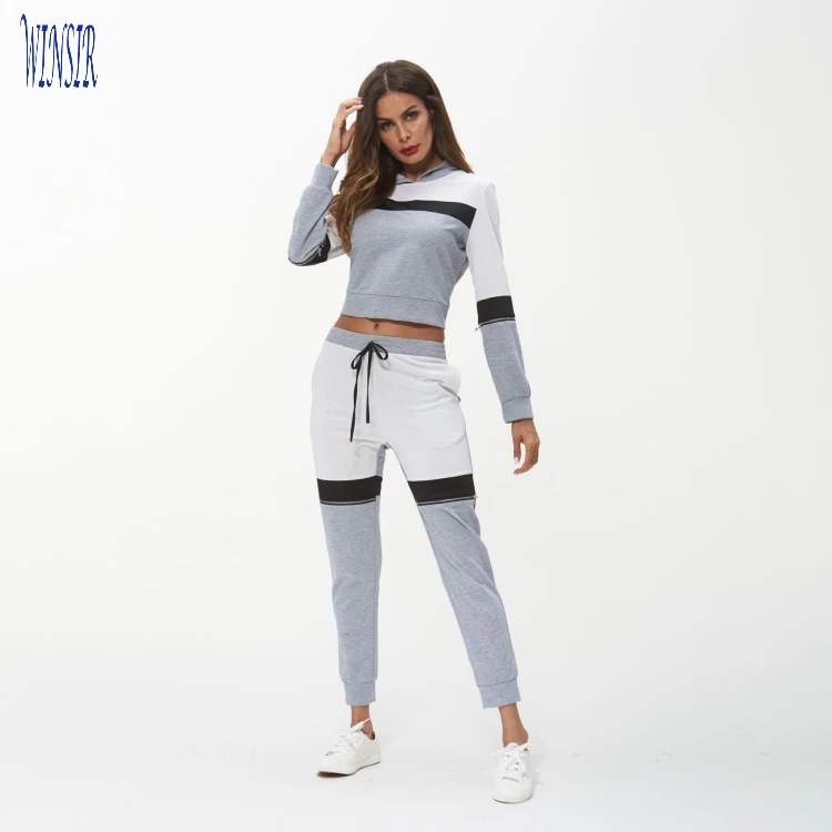 cropped sweatsuit set