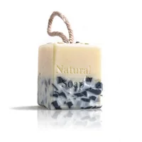 

OEM Natural Volcanic Mud Handmade Soap with Hanging Rope