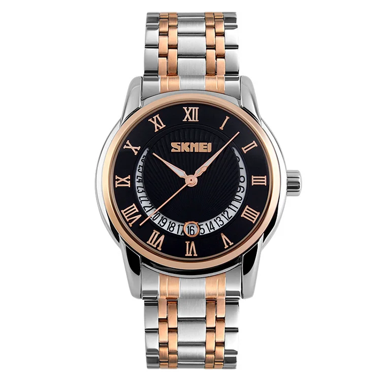 

Wholesale Mens Metal Watches Skmei 9122 Gold Watch For Men
