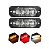 4leds 12W led grill 3watt surface mount warning light emergency strobe lights for vehicles