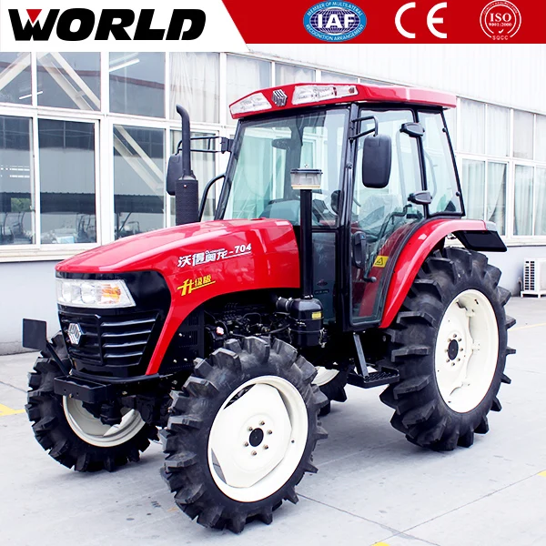 best selling World 4wd 70hp cheap farm tractor price for sale