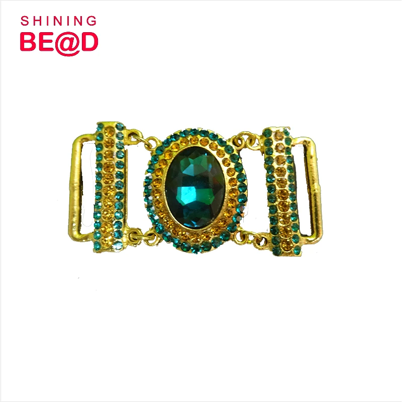 

Glass Rhinestone Bikini Connectors/ Buckle For Swimming Wear Bikini Decoration