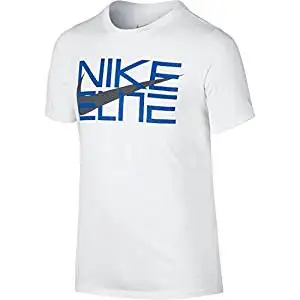 white nike graphic tee