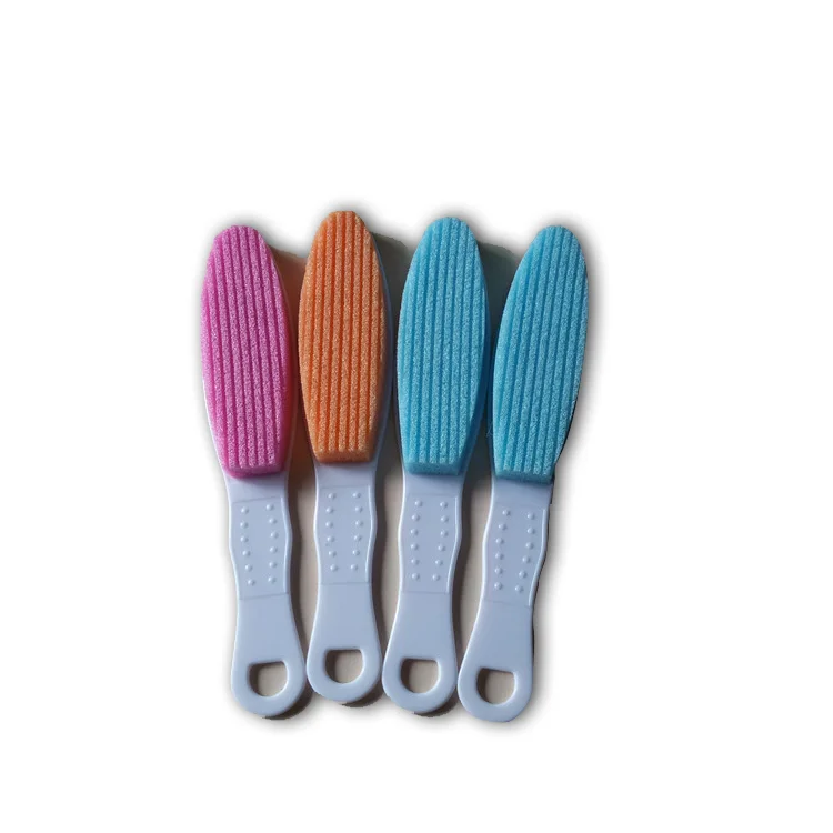 Emery Board With Plastic Handle Foam Pumice Stone Buy Emery Board