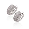 90082 Xuping wholesale woman fashionable white gold color models women earrings huggies ear rings for women+custom jewelry china